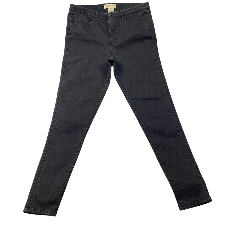 Democracy Ab Technology High RIse Jegging Jeans Black Womens 12